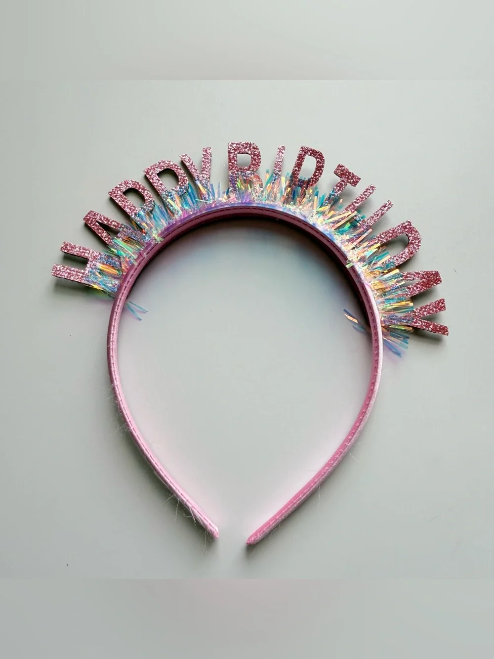3 PCS Birthday Girl Set. Sash, Tiara & Heart Shaped Glasses.